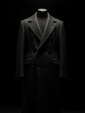 The Essential Wool Overcoat - luxury black mannequin shot
