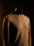 Cashmere Crewneck Sweater - luxury black mannequin shot